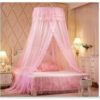Round Top Mosquito Net - Pink