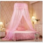 Round Top Mosquito Net - Pink