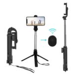 Multifunctional Tripod Foldable Wireless BT Selfie Stick