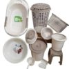 11 Pcs Baby Basin Bathroom Set - Beige