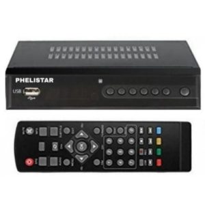DVB T2 1080p Full HD Free to Air Digital Decorder - Black