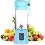 Portable And Rechargeable Blender 380ml -Colour May Vary