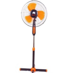 Electric Fan 16 Inch High Speed - Back, Orange