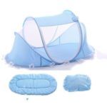 Foldable Baby Mosquito Net - Blue
