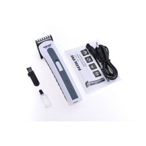SHARE THIS PRODUCT Nikai Professional Rechargeable Hair Clipper Trimmer - Grey, White