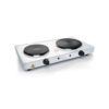 Hot Plate Solid Double Electric Cooker - White