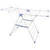 Clothes Drying Rack - White,Blue