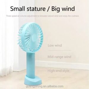 Mini Fan Chargeable Portable Hand Held/Table USB Mini Fan