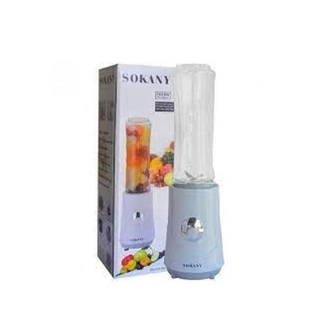 Sokany Portable Blender With Sports Bottle Protein Fruit Smoothie Maker - White