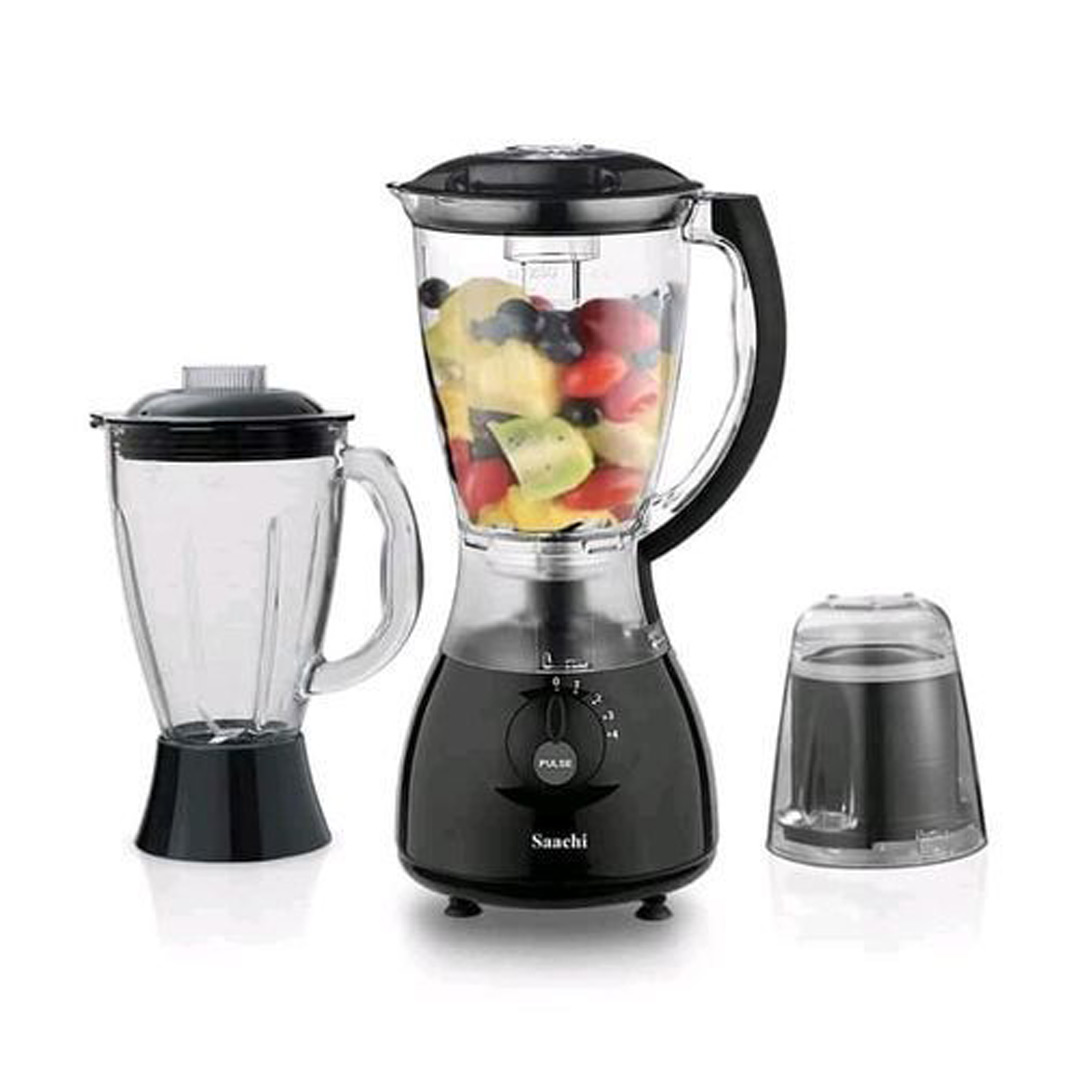 Saachi NL-BL-4376 3 in 1 Electric Blender 1.5 litres- Black