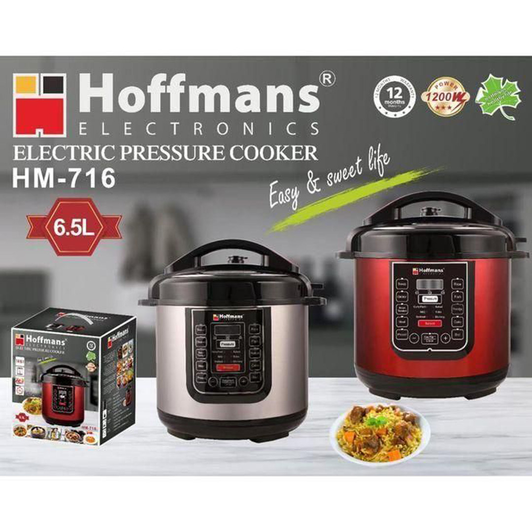 Hoffmans 6.5L Genuine 14 In 1 Digital Electric Pressure Cooker