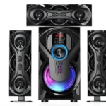 Saachi 3.1CH10000watts Ac/dc Fm/bt/usb Sub Woofer System - Black