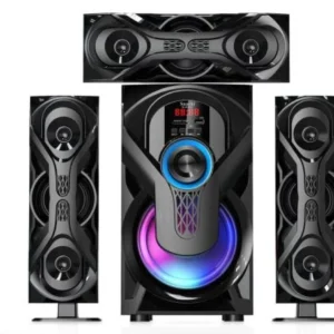 Saachi 3.1CH10000watts Ac/dc Fm/bt/usb Sub Woofer System - Black