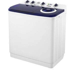SPJ 9kg Twin Tub Washing Machine - White