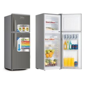 Onida Plus 168 Litres Double Door Fridge/ Refrigerator, Net Volume 138 Litres - Inox.
