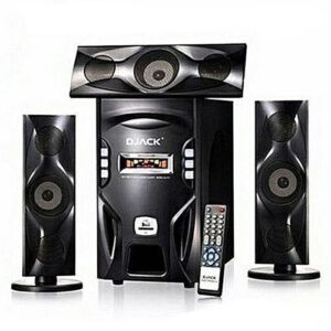 Djack 3.1 Hifi Multimedia Bluetooth AC/DC Speaker With FM, USB, SD - Black