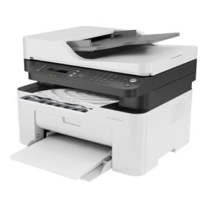 Hewlett Packard Hp LaserJet Pro MFP M137fnw Printer, All-in-One Printer, Photocopy, Scanner- White