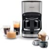 Kenwood Coffee Maker upto 6 Cups Reusable Filter- Auto Off/ Keep Warm - CMM05 SILVER