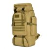 Military Tactical Backpack, Camping Hiking Backpack 85L Large Capacity Assault Pack Multi Functional Waterproof Backpack- Multicolor