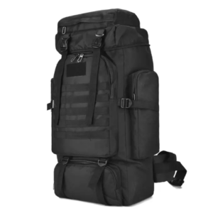 Military Tactical Backpack, Camping Hiking Backpack 85L Large Capacity Assault Pack Multi Functional Waterproof Backpack-black