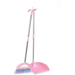 2 In 1 Broom And Dust Pan For Cleaning And Collecting Rubbish