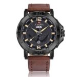 Naviforce Leather Strapped Analog Mens Watch - Brown