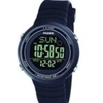 Pasnew Water-resistant Rubber Sports Watch-Black