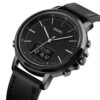 Skmei Mens Watch Minimalism Analog Digital Watch With Alarm - Rose Gold,Gold,Black