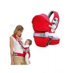 Baby Carrier with Hood - Red,Grey