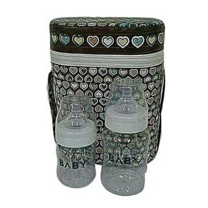 Baby Bottle Warmer With 2 Baby Bottles - Multicolor