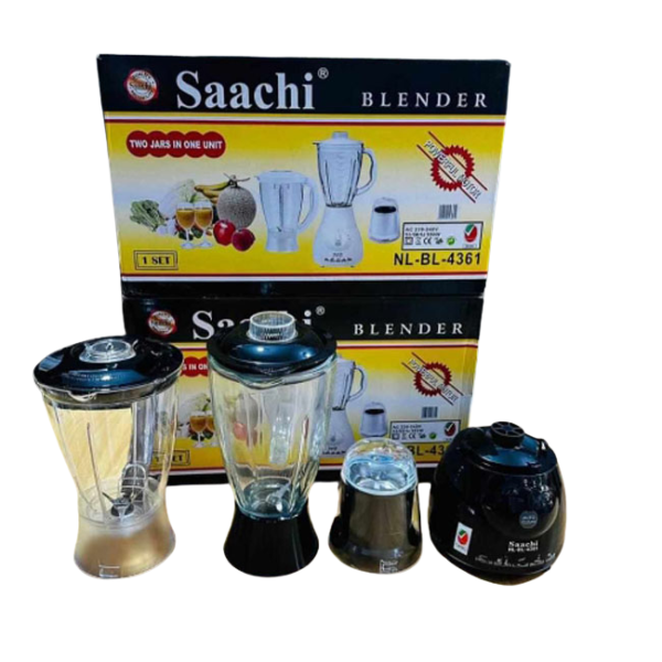 Saachi Three In One Original Original Blender-Black