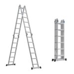 Other 4x6 Multi-purpose Aluminum Folding Ladder Maximum Height 6.6m