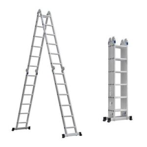 Other 4x6 Multi-purpose Aluminum Folding Ladder Maximum Height 6.6m