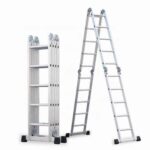 4x5 Multi-Purpose Foldable Aluminum Ladder Maximum Height 5.6m – Heavy Duty