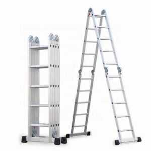 4x5 Multi-Purpose Foldable Aluminum Ladder Maximum Height 5.6m – Heavy Duty