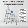 Household Ladder, Portable Folding Aluminium Ladder